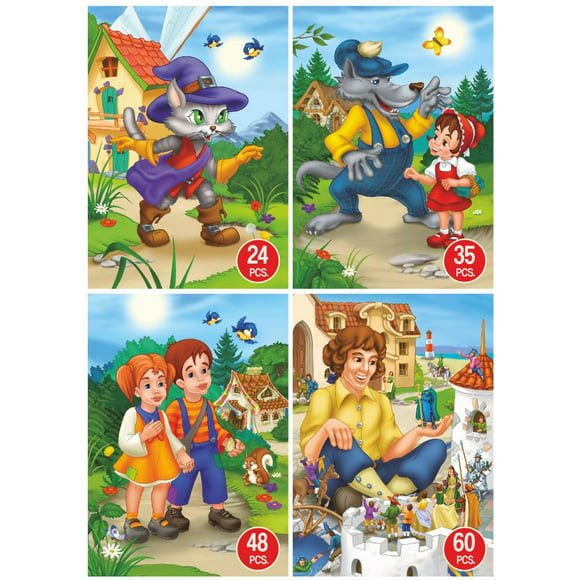 Details about   D-Toys Little Red Riding Hood 35 Piece Children's Jigsaw Puzzle 